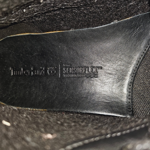 Timberland Britton Harris Tweed Boots Size US 9  Black & Grey Fall/Winter boots - Picture 9 of 12